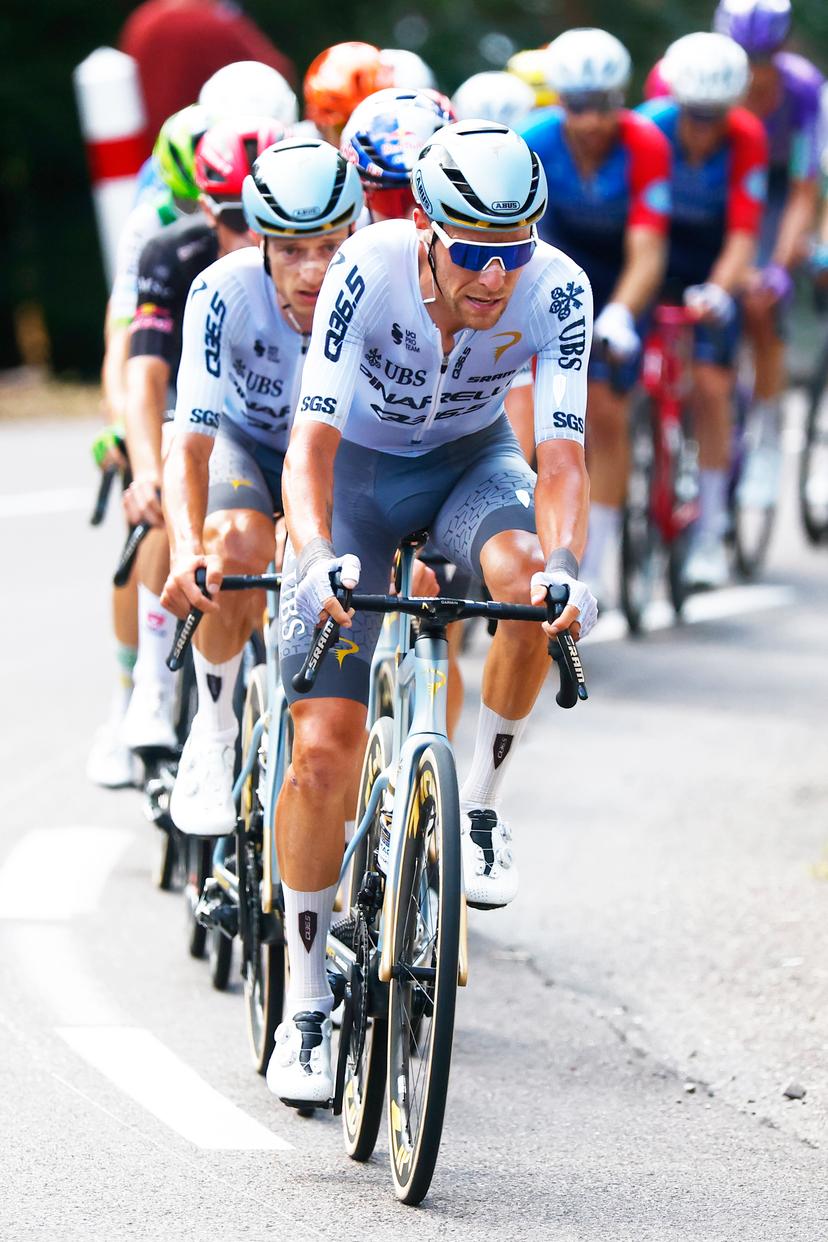 Belgian Xandro Meurisse of Pinarello-Q36.5 Pro Cycling Team pictured in action during stage 13 of the 2026 Tour de France cycling race, a stage of 205km from Dole to Belfort, on Friday 17 July 2026. The 113th edition of the Tour de France starts on Saturday 4 July in Barcelona, Spain, and will finish in Paris, France on the 26th of July. BELGA PHOTO POOL LUCA BETTINI