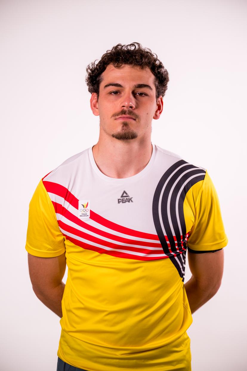 Athlete Kobe Vleminckx pose pictured during the annual winter training camp of Team Belgium organized by the BOIC-COIB Belgian Olympic Committee, in Belek, Turkey, Wednesday 26 November 2025. The camp takes place from 19 to 26 November and focuses on the initial preparations for the 2028 Olympic Games in Los Angeles. BELGA PHOTO JASPER JACOBS