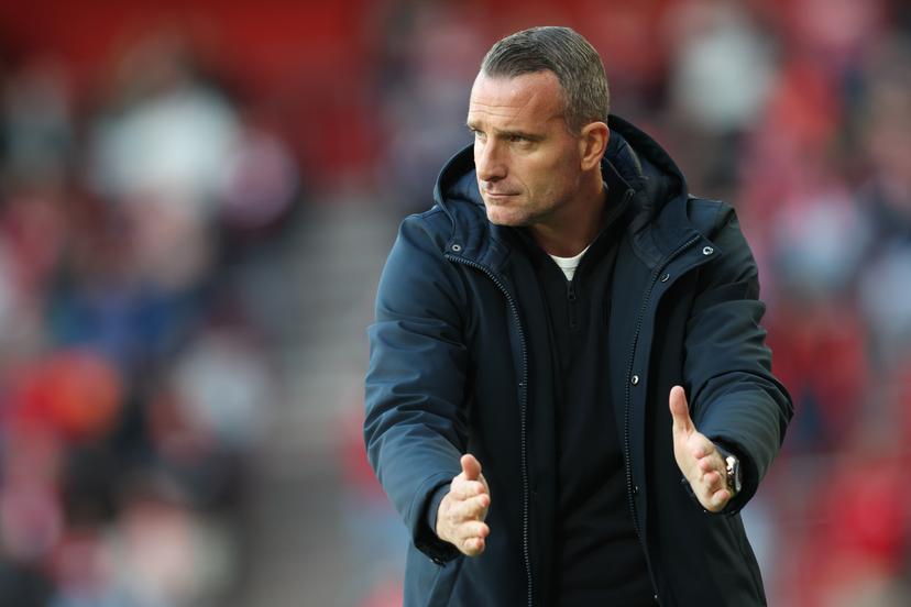 Genk's head coach Nicky Hayen pictured during a soccer match between Standard de Liege and KRC Genk, Saturday 16 May 2026 in Liege, on the eight day of the Europe Play-offs of the 2025-2026 'Jupiler Pro League' first division of the Belgian championship. BELGA PHOTO BRUNO FAHY