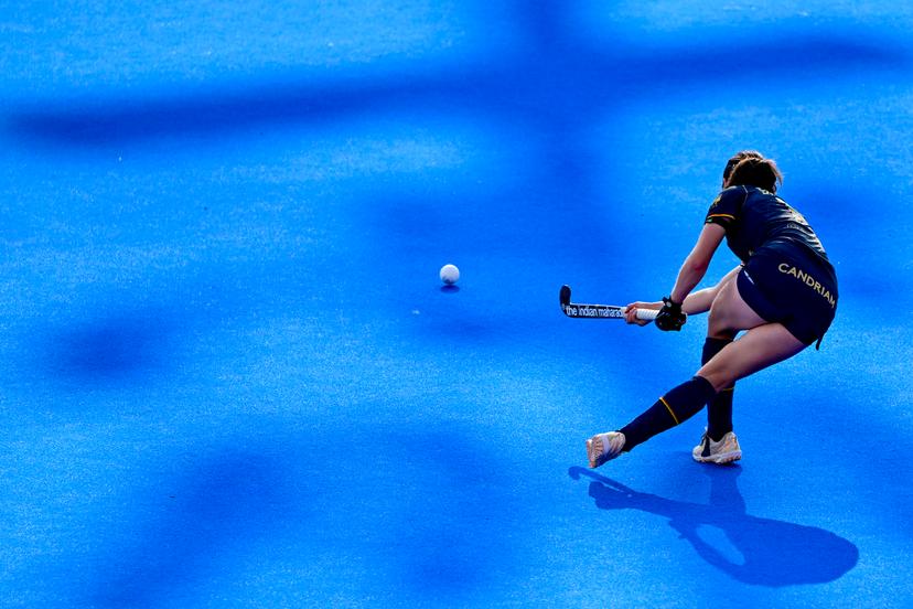 Belgium's Hélène Brasseur pictured in action during a hockey game between Belgium's Red Panthers and New Zealand, the first (out of three) matches during the group stage of the women 2026 Hockey World Cup, Sunday 16 August 2026 in Wavre. The 2026 edition of the Hockey World Cup takes place in Belgium and The Netherlands from August 15 to August 30. BELGA PHOTO DIRK WAEM