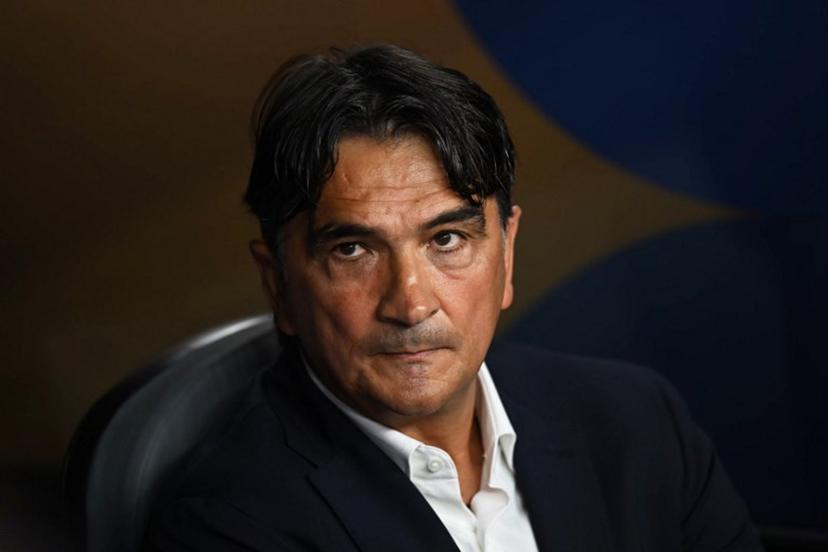 Croatia's head coach Zlatko Dalic looks on prior to the 2026 World Cup Group L football match between England and Croatia at the Dallas Stadium in Arlington on June 17, 2026.   Paul ELLIS / AFP