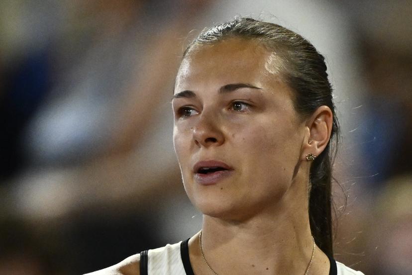 Belgian Elien Vekemans pictured during the final of the women's pole vault event  on the fourth day of the European Athletics Championships (August 10-18) in Birmingham, United Kingdom, on Thursday 13 August 2026. BELGA PHOTO ERIC LALMAND