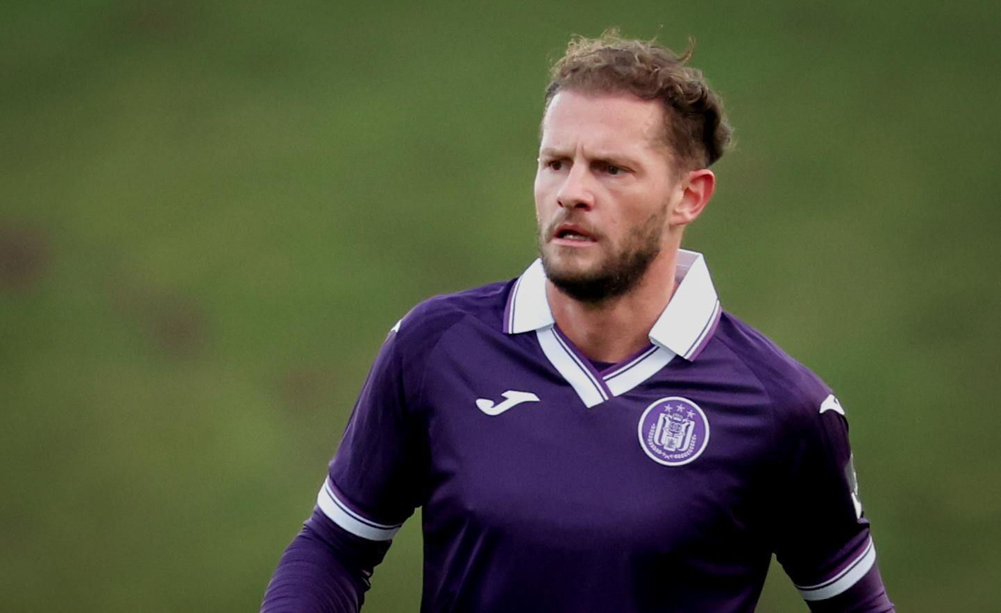 RSCA Futures' Mats Rits pictured during a soccer game between RSCA Futures and Jong KAA Gent, Saturday 17 January 2026 in Deinze, on day 20 of the 2025-2026 'Challenger Pro League' 1B second division of the Belgian championship. BELGA PHOTO VIRGINIE LEFOUR