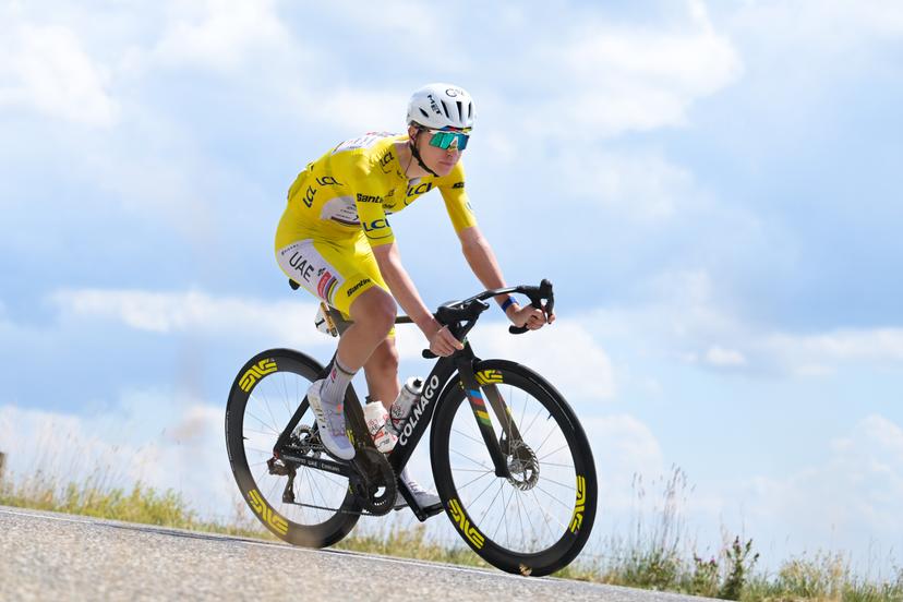 Slovenian Tadej Pogacar of UAE Team Emirates XRG is pictured during stage 14 of the 2026 Tour de France cycling race, a stage of 155km from Mulhouse to Le Markstein Fellering, on Saturday 18 July 2026. The 113th edition of the Tour de France starts on Saturday 4 July in Barcelona, Spain, and will finish in Paris, France on the 26th of July. BELGA PHOTO DAVID PINTENS