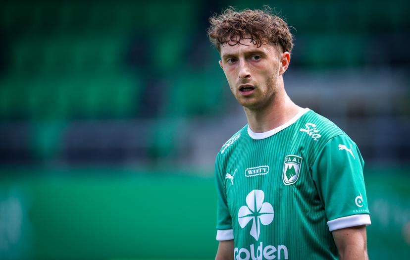 RAAL's Quentin Benaets and pictured during a friendly soccer game between RAAL La Louviere and Union Rochefortoise, on Saturday 04 July 2026 in La Louviere, in preparation of the upcoming 2026-2027 Belgian first division soccer season. BELGA PHOTO VIRGINIE LEFOUR