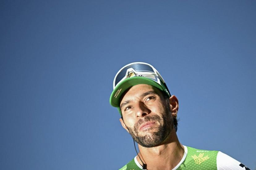 Caja Rural - Seguros RGA team's Colombian rider Fernando Gaviria awaits the start of the 2nd stage of the 113th edition of the Tour de France cycling race, 168,5 km between Tarragona and Barcelona in northeastern Spain, on July 5, 2026.  Loic VENANCE / AFP