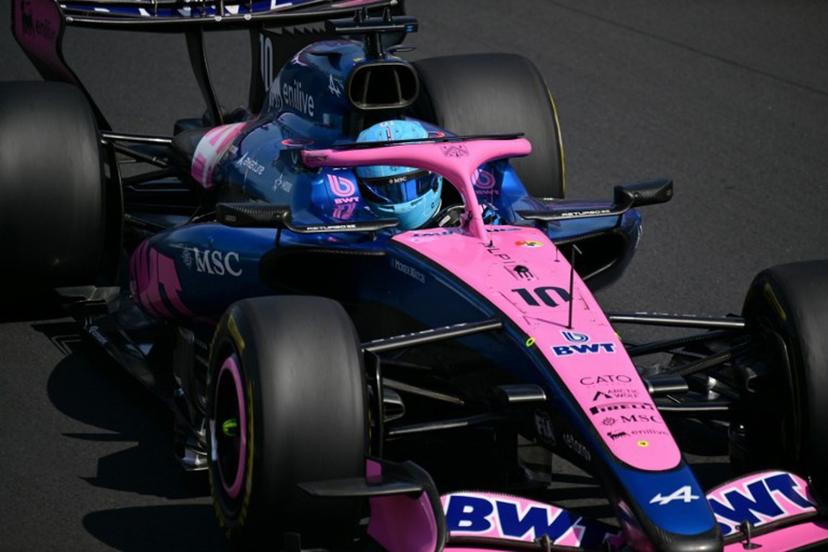 Alpine's French driver Pierre Gasly drives during the third practice session of the Italian Formula One Grand Prix at the Autodromo Nazionale Monza circuit in Monza, northern Italy on September 5, 2026.  Andrej ISAKOVIC / AFP