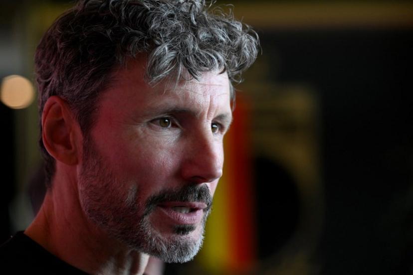 Netherland's Mark van Bommel speaks with journalists during a press conference for his presentation as new head coach of Belgium's national football team in Tubize on August 7, 2026.  Netherlands' Mark van Bommel has been appointed Belgium's head coach, the Royal Belgian Football Association (RBFA) announced on on July 24, 2026, adding that the had signed a contract running until Euro 2028, to be held in the United Kingdom. JOHN THYS / AFP