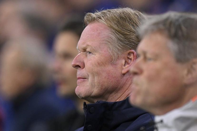 Netherlands' coach Ronald Koeman looks on before the start of the friendly football match between the Netherlands and Norway at the Johan Cruijff Arena in Amsterdam on March 27, 2026.   JOHN THYS / AFP