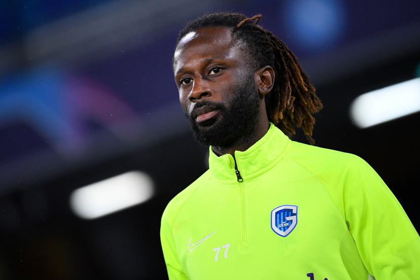 Genk's Dieumerci Ndongala pictured before the start of a training session of Belgian soccer team KRC Genk, in Naples, Italy, Monday 09 December 2019. Tomorrow Genk will play Italian club SSC Napoli in the group stage of the UEFA Champions League. BELGA PHOTO YORICK JANSENS