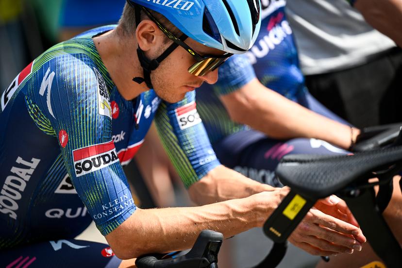 Belgian Ilan Van Wilder of Soudal Quick-Step pictured at the start of stage 20 of the 2026 Tour de France cycling race, a stage of 171km Le Bourg d'Oisans to Alpe d'Huez, on Saturday 25 July 2026. The 113th edition of the Tour de France starts on Saturday 4 July in Barcelona, Spain, and will finish in Paris, France on the 26th of July. BELGA PHOTO JASPER JACOBS
