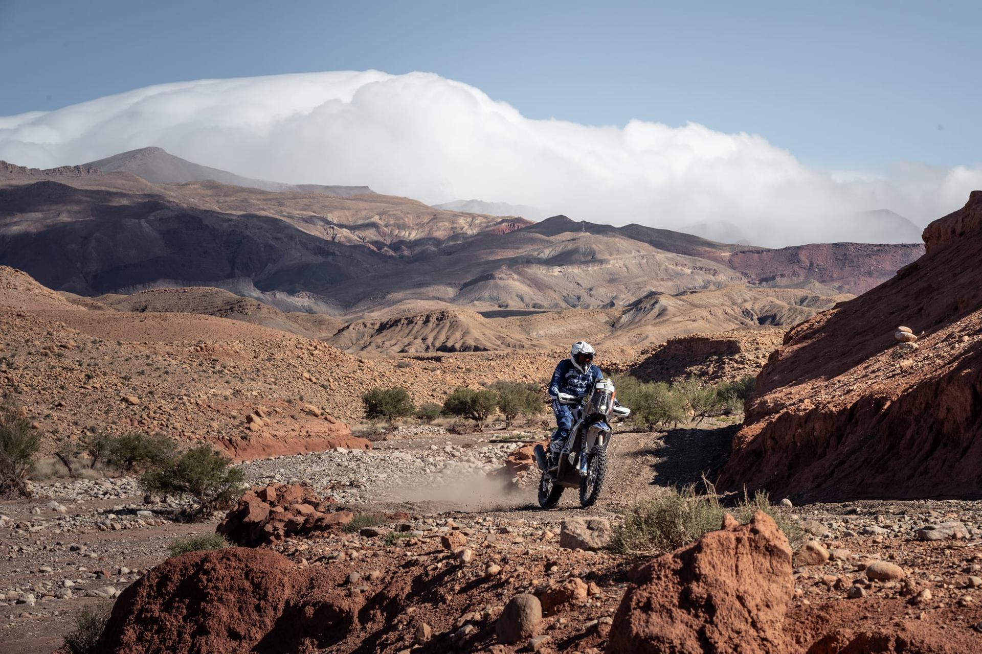 ATTENTION EDITORS - HAND OUT PICTURES - EDITORIAL USE ONLY - MANDATORY CREDIT: 'THOMAS SNOECK' Hand out pictures released on Saturday 11 April 2026, by Eric Dupain shows Joris Van Dyck during the Prologue of the Morocco Desert Challenge. *** Belga and Belga Editorial Board decline all responsibility regarding the content of this picture. *** PHOTO HAND OUT THOMAS SNOECK