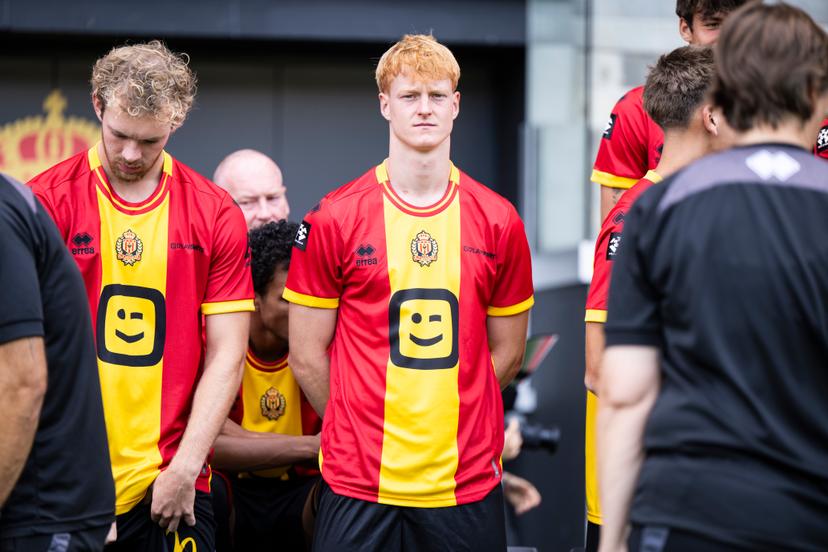 Mechelen's Lovro Golic pictured at the 2026-2027 season photoshoot of Belgian Jupiler Pro League team KV Mechelen, Monday, August 3, 2026 in Mechelen. BELGA PHOTO TOM GOYVAERTS