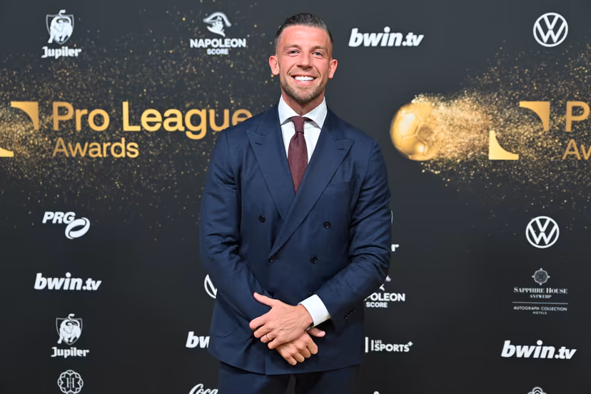 Toby Alderweireld pictured on the Golden Carpet at the arrival for the Pro League Awards 2026, for the best players in the 1st and 2nd divisions of the 2025-2026 Belgian soccer championships, on Monday 25 May 2026, in Antwerp. BELGA PHOTO EMILE WINDAL
