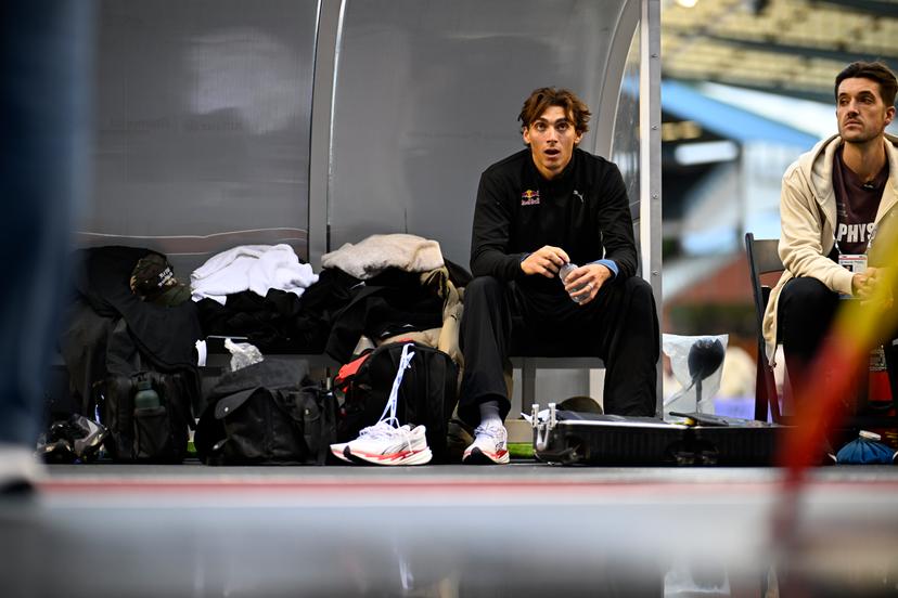 Swedish pole vaulter Armand Mondo Duplantis pictured during the men's pole vault competition, at the 50th edition of the Memorial Van Damme Diamond League athletics event in Brussels, Friday 4 September 2026. BELGA PHOTO JASPER JACOBS
