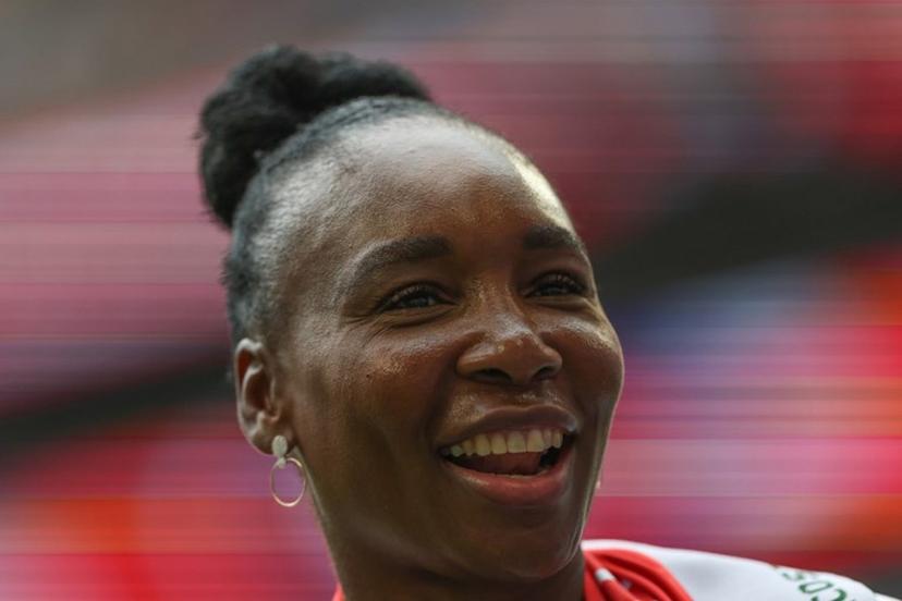 US tennis player Venus Williams attends the 2026 World Cup football tournament quarter-final match between Norway and England at Miami Stadium in Miami Gardens on July 11, 2026. PATRICIA DE MELO MOREIRA / AFP