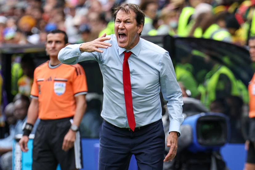 Belgium's head coach Rudi Garcia pictured during a soccer game between Belgian national team Red Devils and Senegal, on Wednesday 01 July 2026, at the Seattle Field, in Seattle, a 1/16 finals game in the FIFA World Cup 2026. BELGA PHOTO BRUNO FAHY