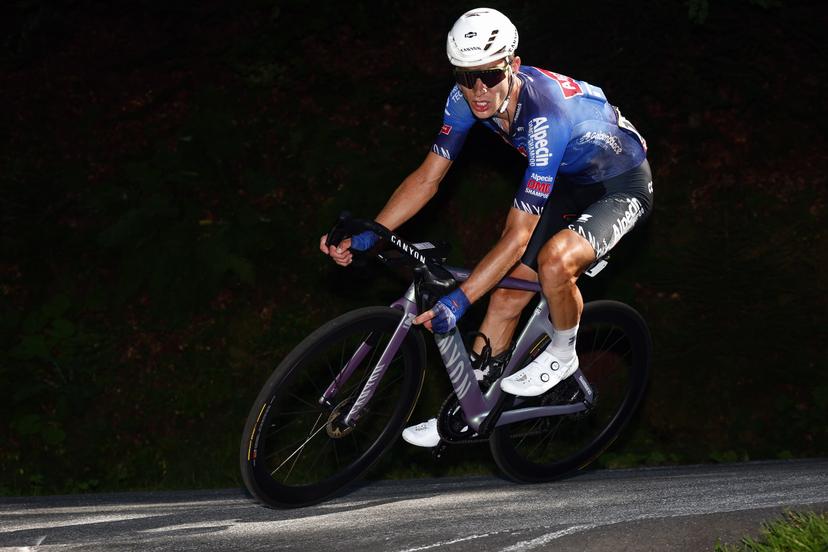 Dutch Pascal Eenkhoorn of Soudal Quick-Step pictured in action during the stage 10 of the 2026 Tour de France cycling race, a stage of 167km from Aurillac to Le Lioran, on Tuesday 14 July 2026. The 113th edition of the Tour de France starts on Saturday 4 July in Barcelona, Spain, and will finish in Paris, France on the 26th of July. BELGA PHOTO POOL LUCA BETTINI