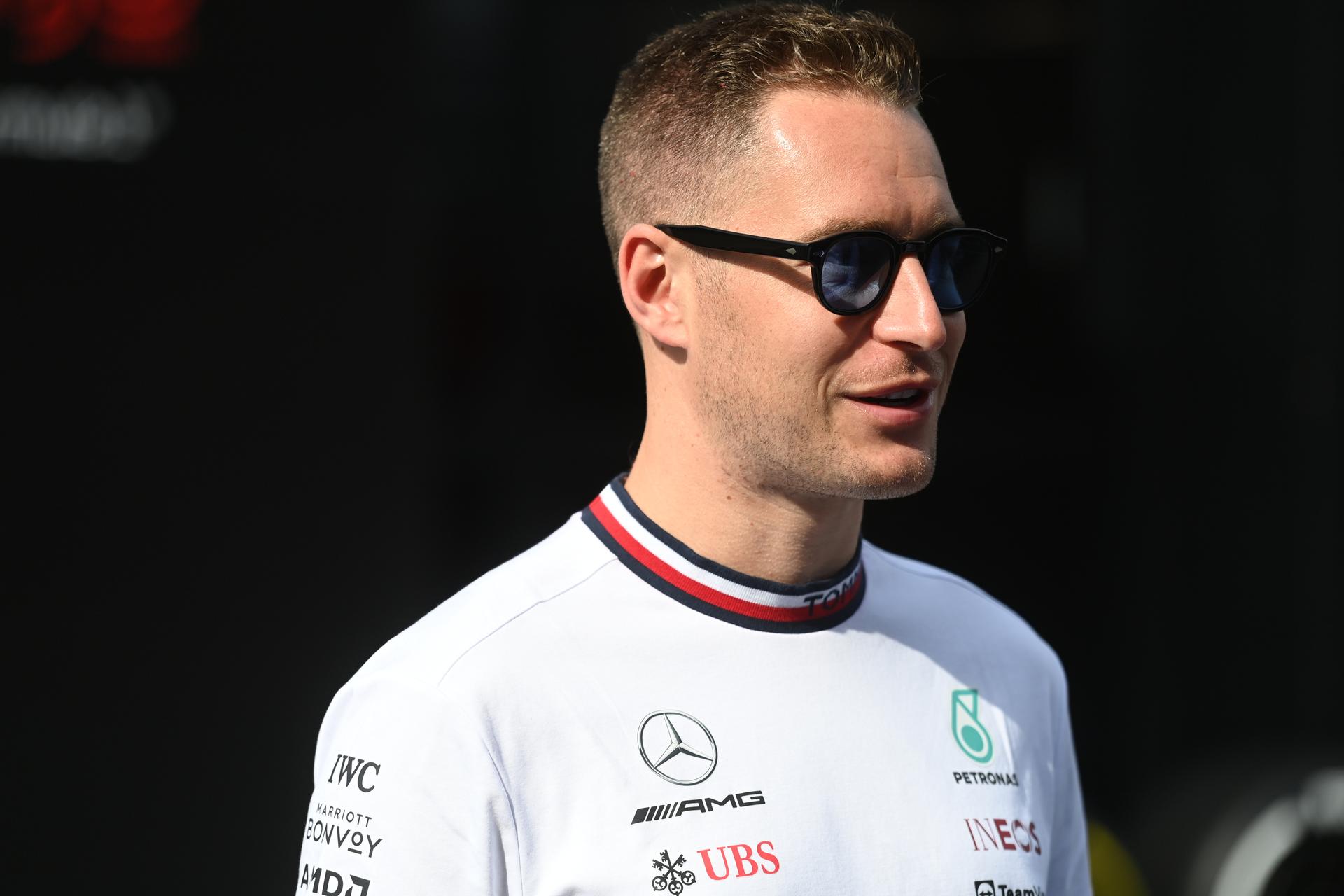 Belgian driver Stoffel Vandoorne pictured ahead of this weekend's Spa-Francorchamps Formula One Grand Prix of Belgium race, in Spa-Francorchamps, Thursday 25 August 2022. BELGA PHOTO DIRK WAEM