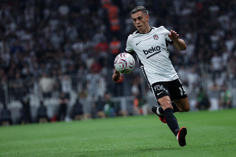 Belgian attacker Leandro Trossard of Besiktas pictured in action during on the seventh and last day of the European Athletics Championships (August 10-18) in Birmingham, United Kingdom, on Sunday 16 August 2026. BELGA PHOTO ERIC LALMAND