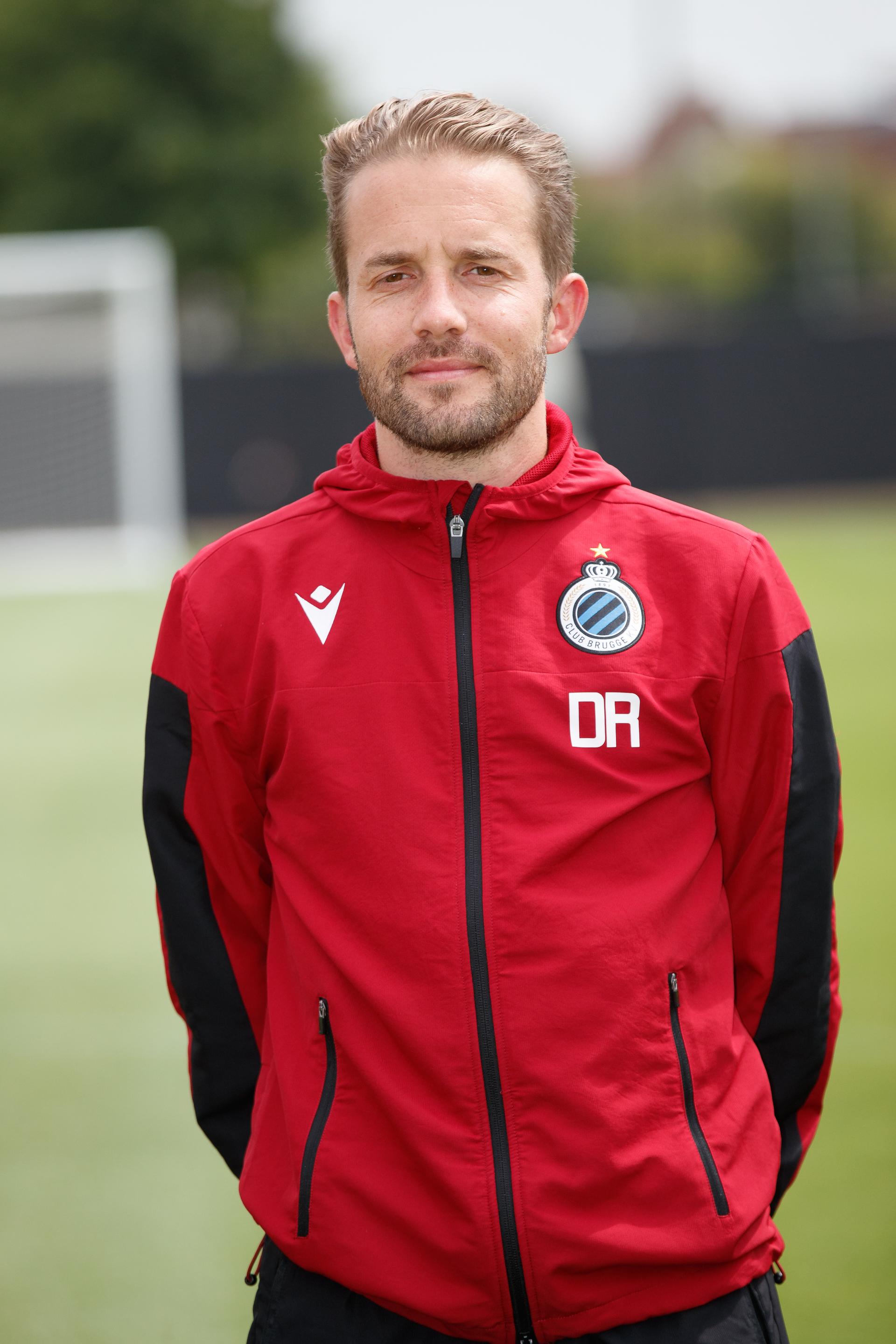 Club's team manager Devy Rigaux poses for photographer, in marge of 2019-2020 photoshoot of Belgian Jupiler Pro League club Club Brugge, Wednesday 10 July 2019 in Knokke-Heist. BELGA PHOTO KURT DESPLENTER