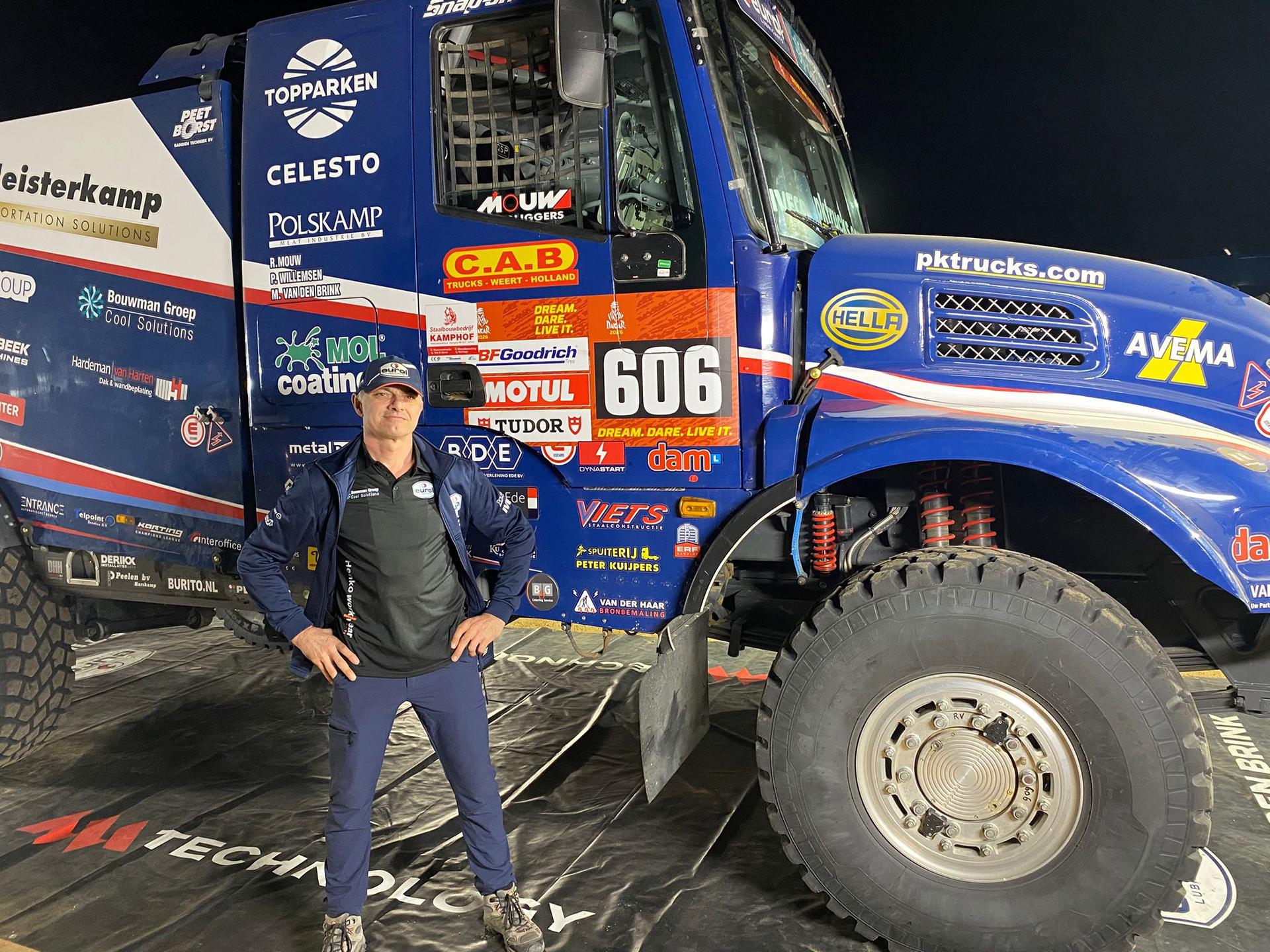 ATTENTION EDITORS - HAND OUT PICTURES - EDITORIAL USE ONLY - MANDATORY CREDIT 'Peter Willemsen' This handout picture, distributed by Eric Dupain, shows Peter Willemsen during the Morocco Desert Challenge. After a four-year absence, he will soon be participating in the Dakar Rally again. PHOTO HANDOUT PETER WILLEMSEN *** Belga and Belga Editorial Board decline all responsibility regarding the content of this picture. ***