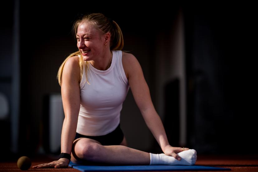Athlete Lisa Vaelen pictured during the annual winter camp of Team Belgium organized by the BOIC-COIB Belgian Olympic Committee, in Belek, Turkey, Sunday 23 November 2025. The camp takes place from 19 to 26 November and focuses on the initial preparations for the 2028 Olympic Games in Los Angeles. BELGA PHOTO JASPER JACOBS